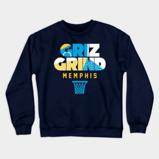 Memphis Basketball Grind Crewneck Sweatshirt